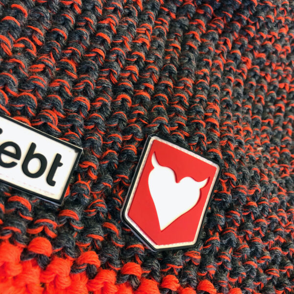 Dark gray fluor orange 2