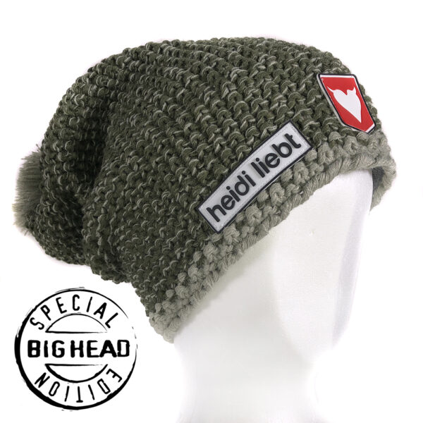 Army Green Melange big head 2